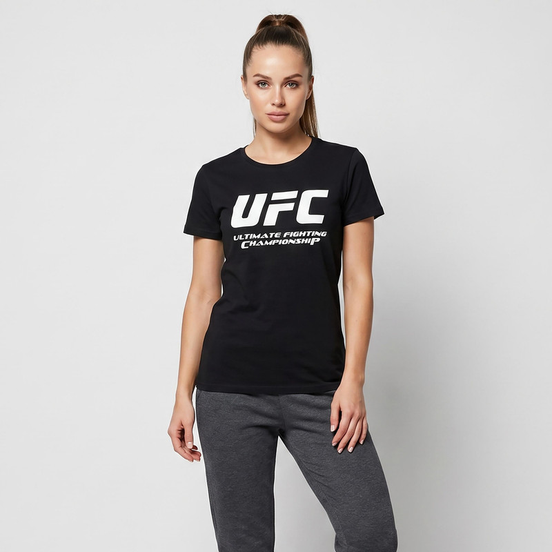 تی شرت آستین کوتاه زنانه اسد مدل UFC