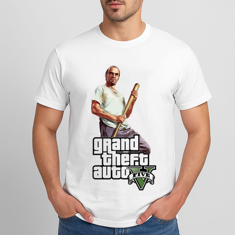 تیشرت مردانه طرح gta 15587