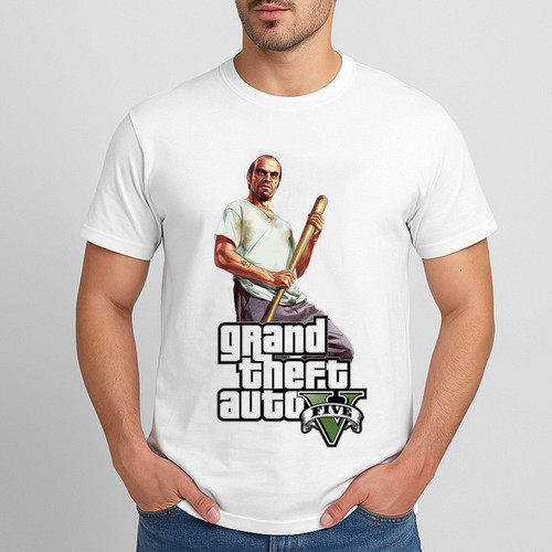 تیشرت مردانه طرح gta 15587