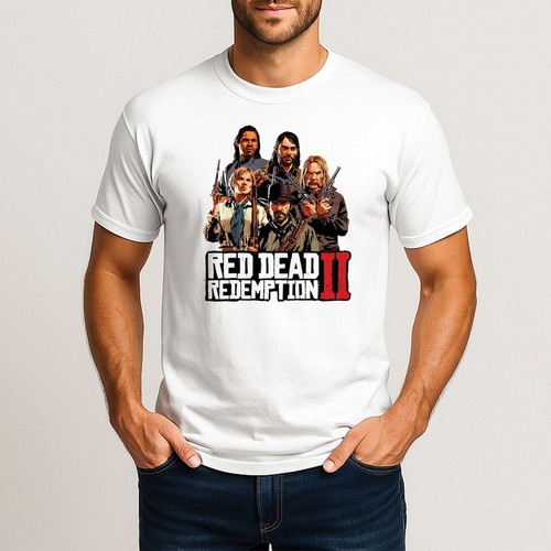 تیشرت مردانه طرح Read dead 2 15588