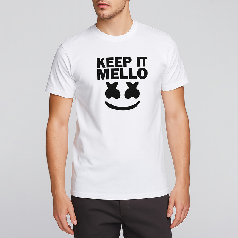 تی شرت مردانه مدل marshmello کد 17363