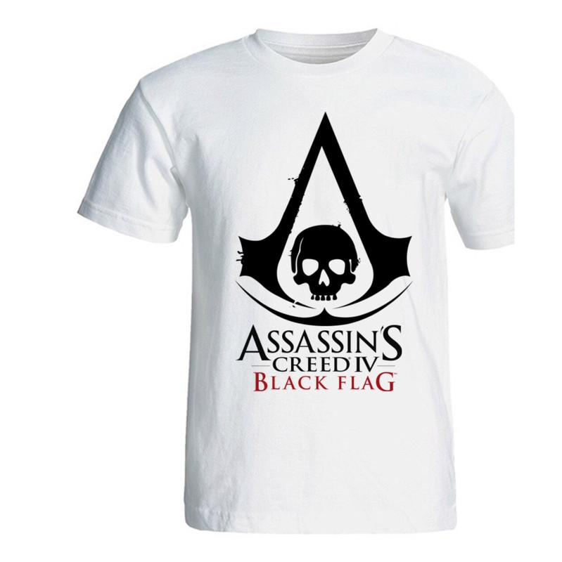 تی شرت مردانه سالامین طرح Assassins Creed Black Flag کد SA213